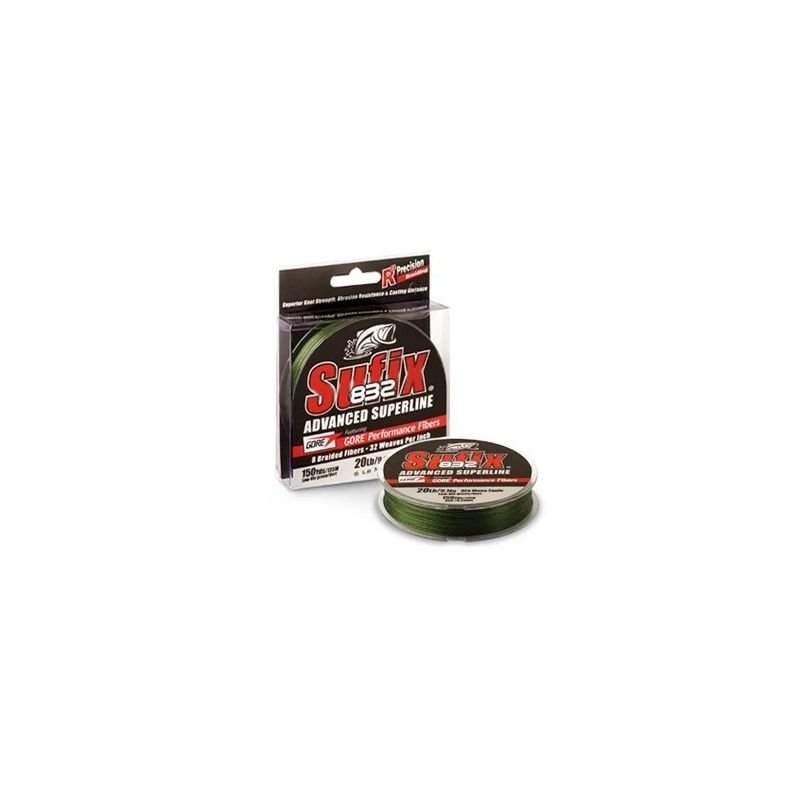 Linha Multifilamento Sufix 832 Izanas 0.15mm 20lb 120m Verde