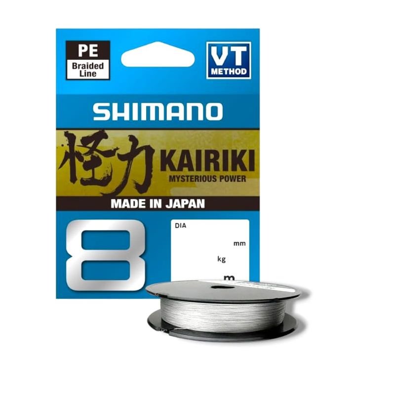 Linha Shimano Kairiki 8 WPLM68R 150m 40lb 0,28mm Cza