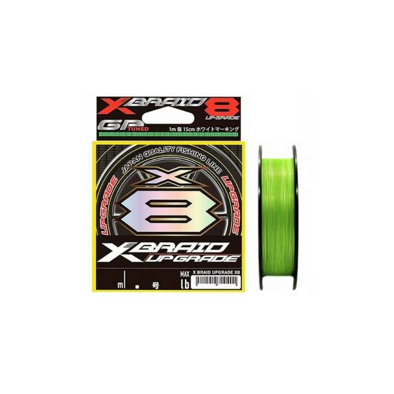 Linha X-Braid Upgrade GP tuned X8 Nº1.2 0.18mm 25lb 200m