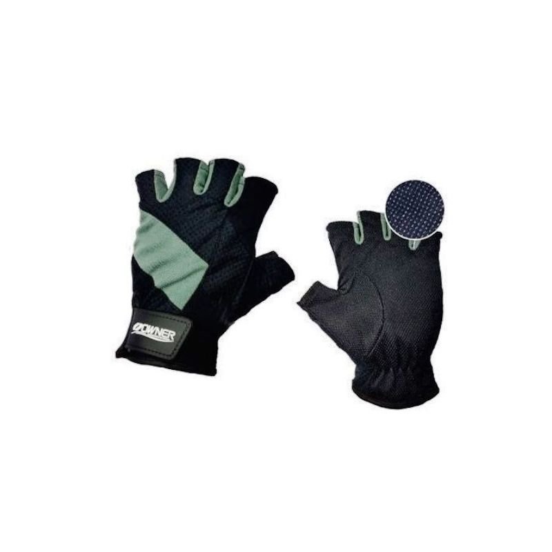 Luva Owner Field Sensor M.9654 T:M 5 Dedos Cort.Preto c/Cinza