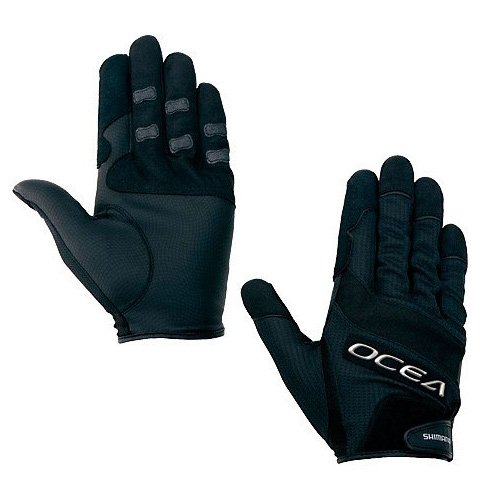 Luva Shimano Titanium Alpha GL-014V 3 Dedos Cort. GG Az/Cl/Pto