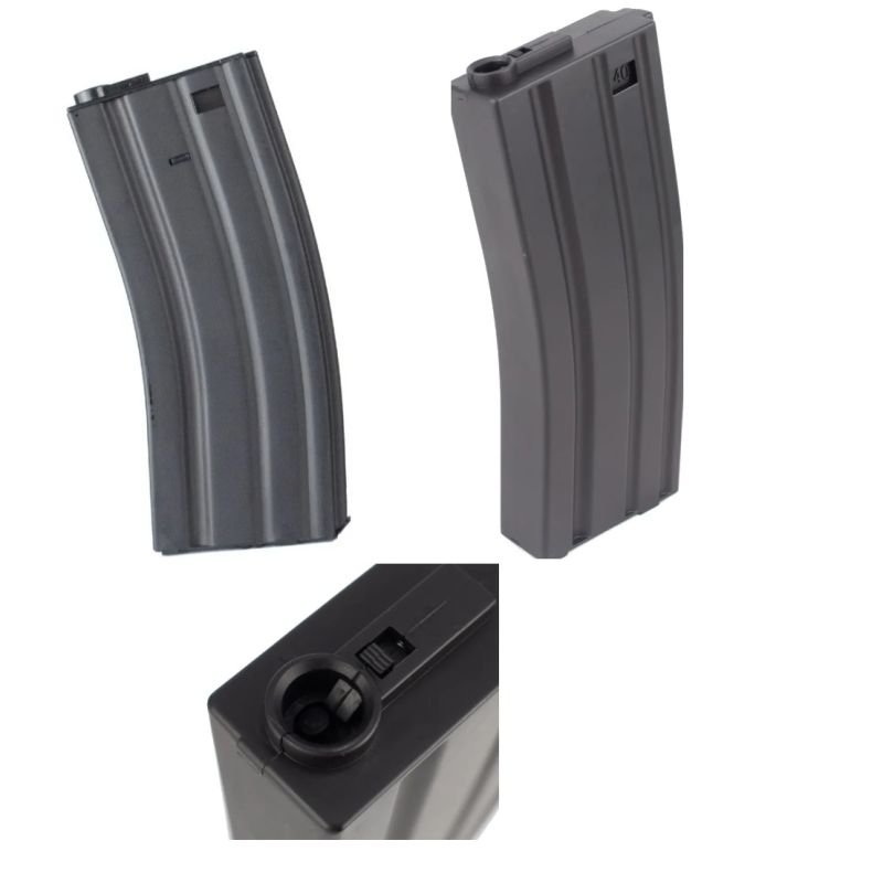 MAGAZINE AIRSOFT M4 MID-CAP PLAST