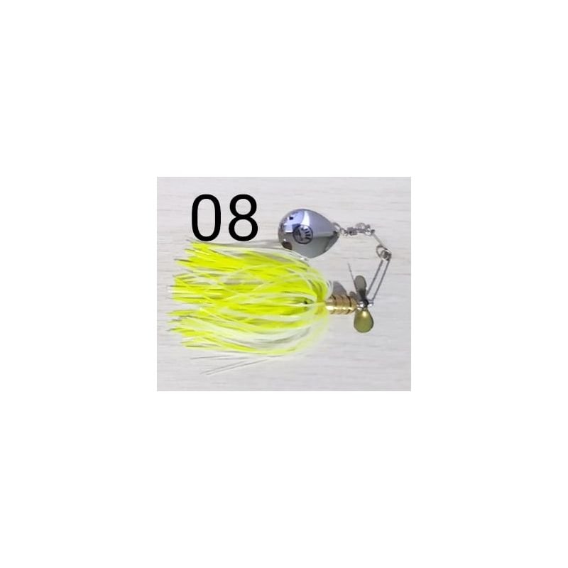 Micro Spinner Bait Spark Spinners 4/0 14g Cor:07