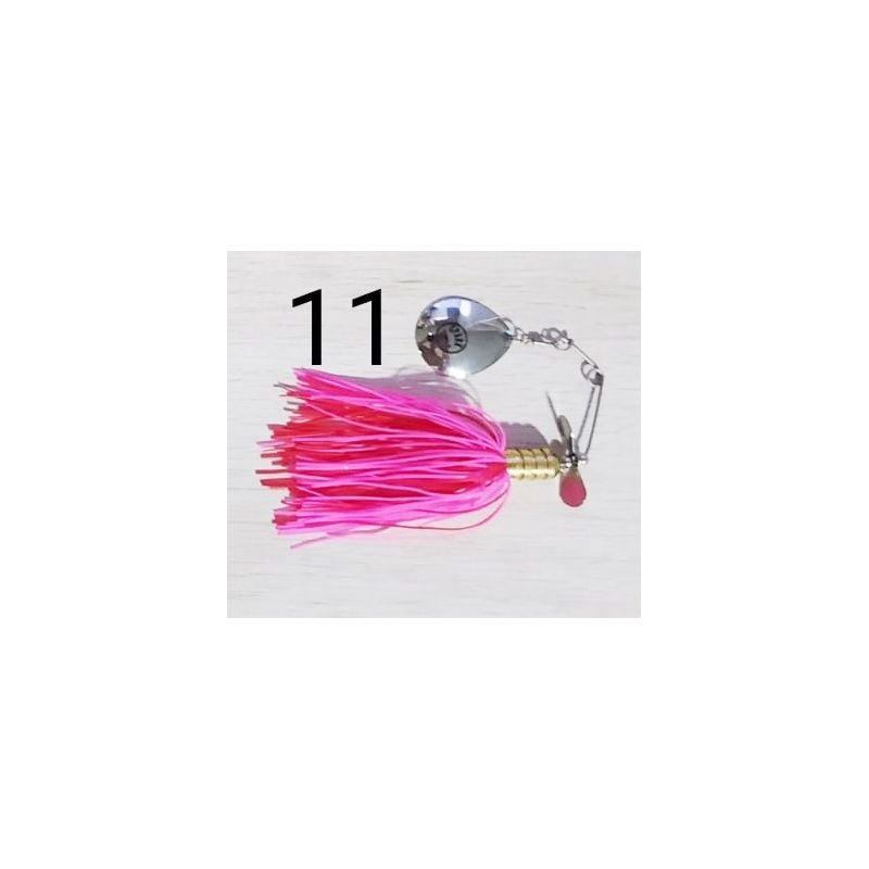 Micro Spinner Bait Spark Spinners 4/0 14g Cor:07