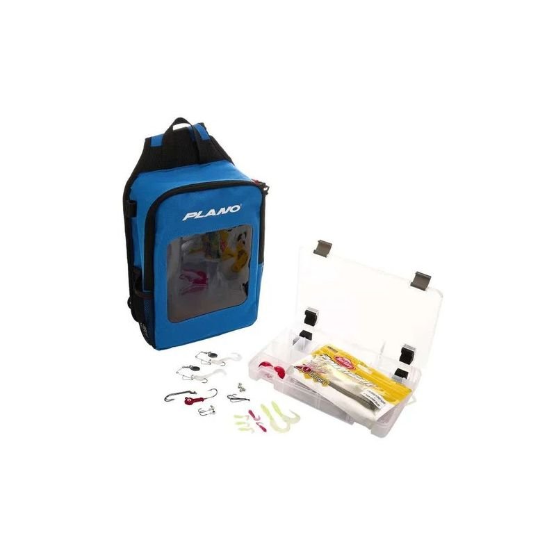 Mochila Ombro PLANO Let´s Fish c/1 Est 3600+Aces. PLABC360