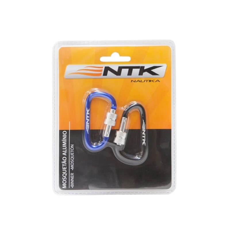 Mosquetão Nautika Aluminio 6MM
