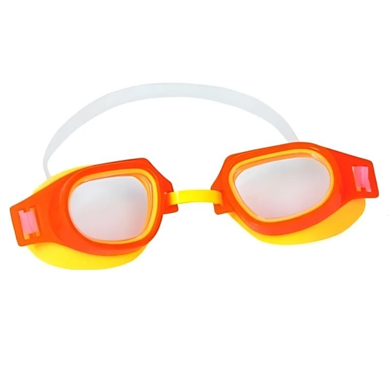 Óculos p/natação Bestway Infantil R/21003 Laranja/Amar.