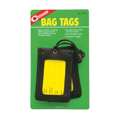 Par de Etiquetas para Bagagem Coghlan´s 0736