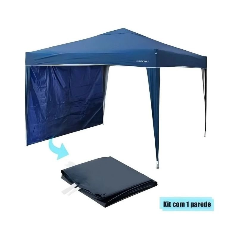 Parede p/Gazebo Nautika Trixx 3X2mt Az