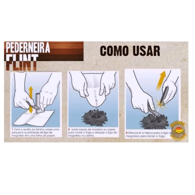 Pederneira Guepardo Flint AG0500