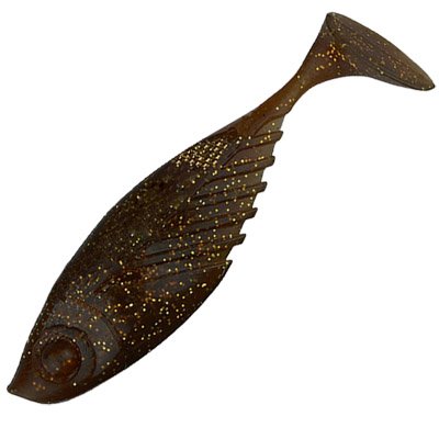 Shad Monster 3X Tucunashad G 10cm Cor:001(C.Cola) c/3un
