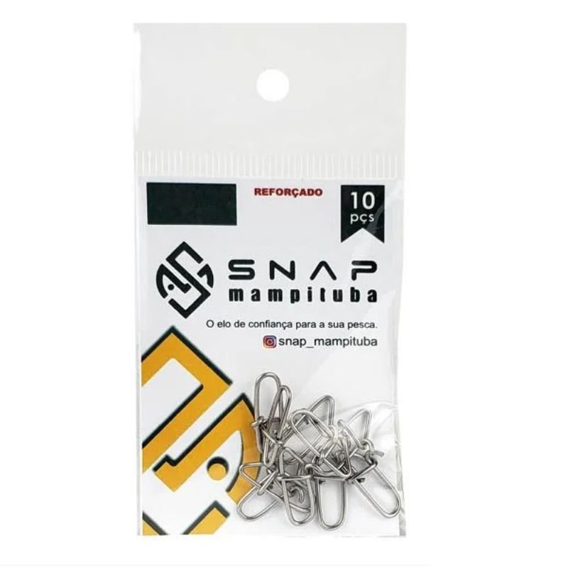Snap Mampituba Reforçado nº02 50lb Crt.10un