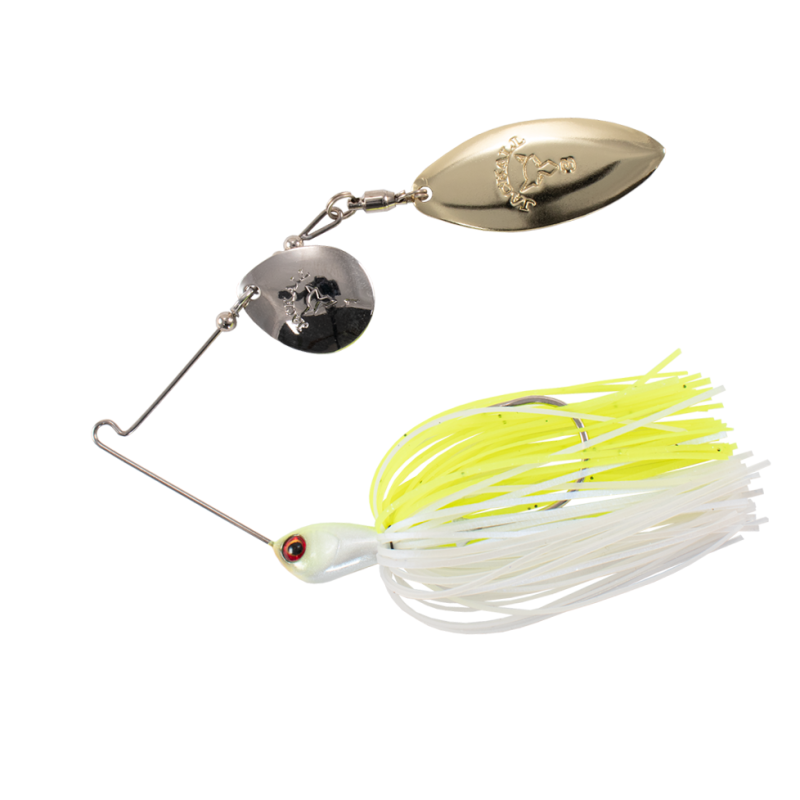 Spinnerbait Jackall Super Eruption Jr.3/8oz Cor:Pearl Chart