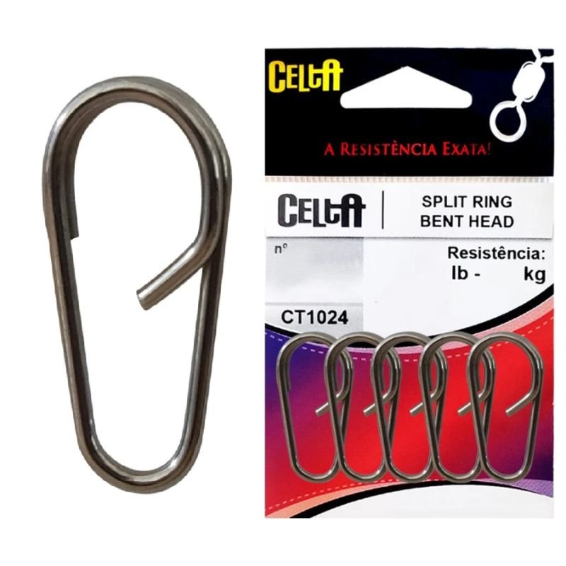 Split Ring Celta Bent Head CT1024 Crt.10un