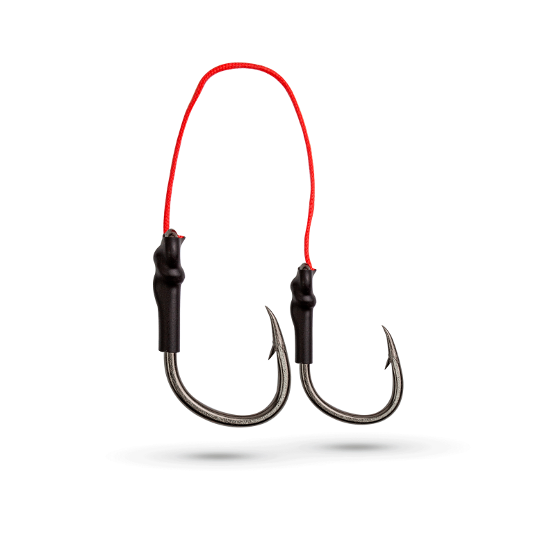 Suporte Hook Albatroz Duplo Live Bait 1/0 Crt.4un