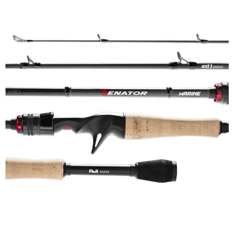 Vara Marine Sports Venator VNT-C602MF 6´0 1,83m 12/17lb Car 2 Par