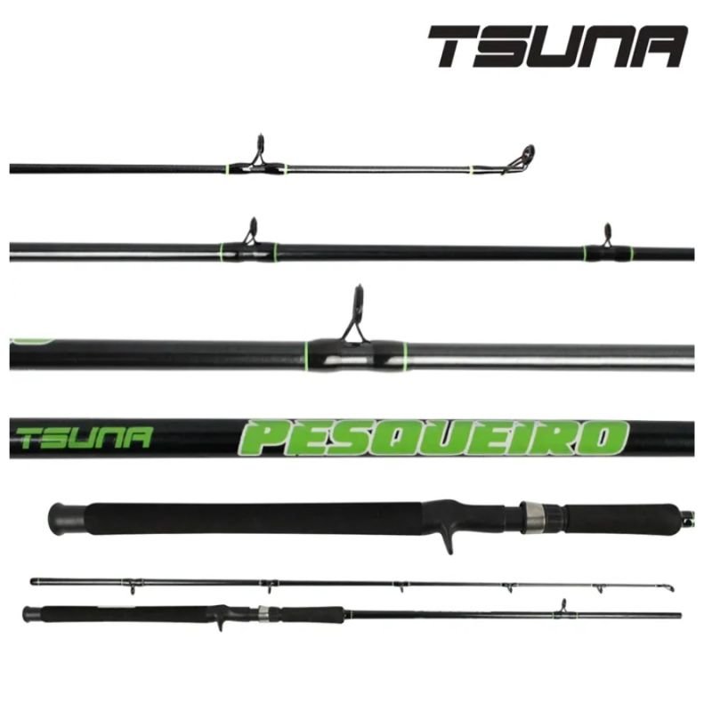Vara Saint Tsuna Pesqueiro 2402BC 2,40mt 25/50lb Car 2 Par