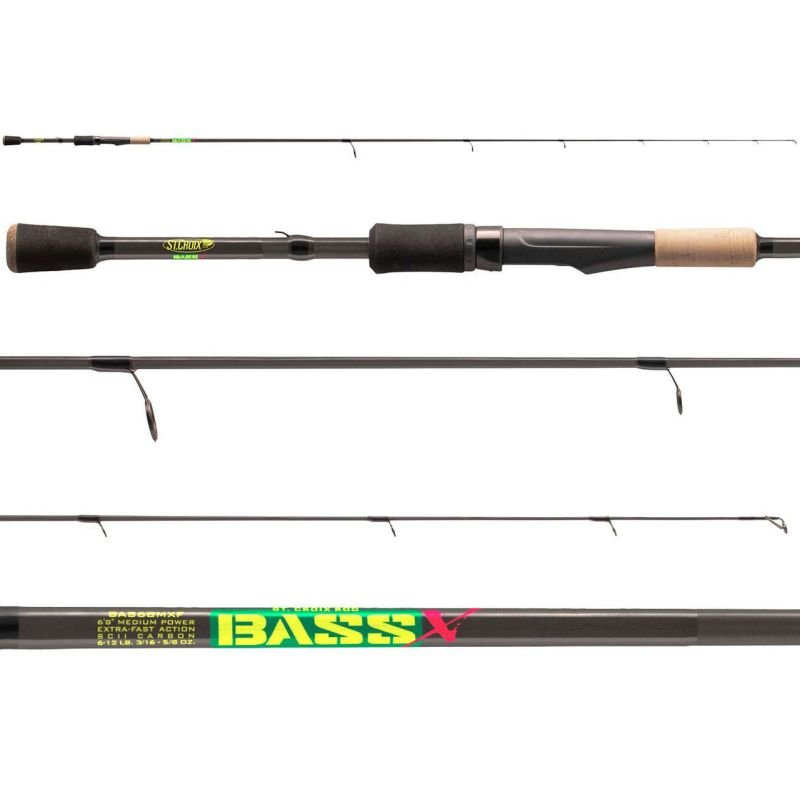 Vara St Croix Bass X BAS71MHF 7´1 08/14lb Mol